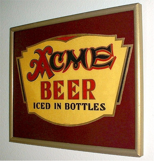Vintage Beer Advertising Signs For Sale